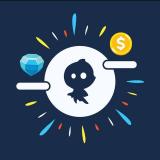 💎Shadow Man - Crystal and Coins💎