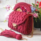 Вязание из трикотажной пряжи