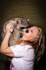 Валерия и енот Лёня