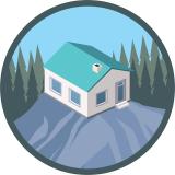 Дом на скале