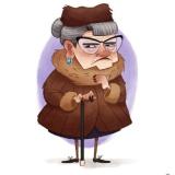 Бабка на лавке