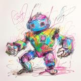 Робот Нарисовал