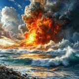 Прогноз землетрясений по космоснимкам облачности | Earthquake forecast by cloudy seismotectonic indi